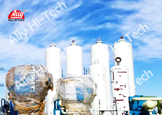 Instalación de producción sostenible del hidrógeno del funcionamiento continuo del biogás
